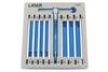 Laser Tools T-Handle Double End Screwdriver Set 12pc