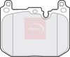 APEC Brake Pad Set, disc brake PAD2102