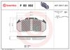 BREMBO Brake Pad Set, disc brake P B3 002