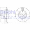 Тормозной диск DELPHI BG3927