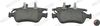Ferodo Brake Pad Set, disc brake FDB1832