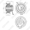 Натяжной ролик, ремень ГРМ GMB GTB0710