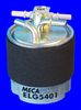 Паливний фільтр MECAFILTER ELG5401
