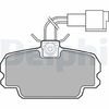 комплект спирачно феродо, дискови спирачки