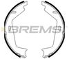 Комплект тормозных колодок, стояночная тормозная система BREMSI GF0608A (GF0608A, SFA608A)