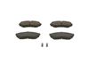 Комплект тормозных колодок, дисковый тормоз BOSCH 0 986 424 713 (BP425, 23487, 7670-D798, 90R-010317/002)