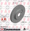 Гальмівний диск ZIMMERMANN 590.2834.52