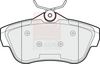 APEC Brake Pad Set, disc brake PAD1540B