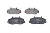 Комплект гальмівних колодок, дискове гальмо BOSCH 0 986 494 288 (BP1200, E4 90R-02A0467/2489, 23302)