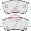 APEC Brake Pad Set, disc brake PAD2226