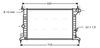 Радиатор, охлаждение двигателя AVA QUALITY COOLING OLA2242 (376720411)