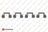 Комплектующие, колодки дискового тормоза EUROREPAR 1682485480