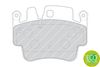 Ferodo FDB1742 Brake Pad Set, disc brake
