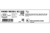 SKF Brake Disc VKBD 90201 S2