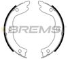 Комплект тормозных колодок, стояночная тормозная система BREMSI GF0870 (SFA870)
