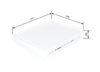 Bosch Filter, cabin air 1 987 435 003