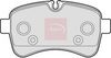 APEC Brake Pad Set, disc brake PAD1608