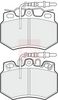 APEC Brake Pad Set, disc brake PAD828