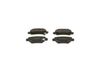 Комплект тормозных колодок, дисковый тормоз BOSCH 0 986 424 790 (BP931, E9 90R-02A1180/4068, 23816, 8336-D1216)