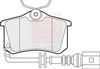 APEC Brake Pad Set, disc brake PAD1220B