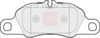 APEC Brake Pad Set, disc brake PAD1677