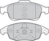 комплект спирачно феродо, дискови спирачки