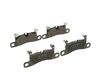 комплект спирачно феродо, дискови спирачки