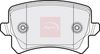 APEC Brake Pad Set, disc brake PAD2190