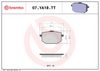 BREMBO Brake Pad Set, disc brake 07YA18TT