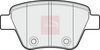 APEC Brake Pad Set, disc brake PAD1751