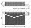 NRF Evaporator, air conditioning 36152