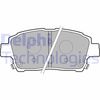 Комплект гальмівних колодок, дискове гальмо DELPHI LP1742 (23510, 23511, 23512, D822-7695)