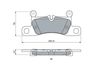Bosch Brake Pad Set 0 986 495 371 (0986495371)