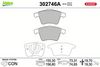Sada brzdových destiček, kotoučová brzda 302746A