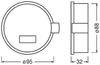 Osram Cap, headlight LEDCAP03