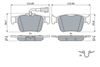 Bosch Brake Pad Set 0 986 424 848 (0986424848)