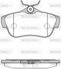 Комплект тормозных колодок, дисковый тормоз WOKING P13993.00 (PSA1399300, 24578)