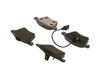 Sada brzdových destiček, kotoučová brzda 0 986 424 780