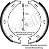 Комплект тормозных колодок, стояночная тормозная система METELLI 53-0236K (26103, 46103)
