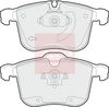 APEC Brake Pad Set, disc brake PAD1358