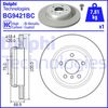 Тормозной диск DELPHI BG9421BC