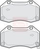 APEC Brake Pad Set, disc brake PAD2200