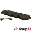 Комплект тормозных колодок, дисковый тормоз JP GROUP 1363600810 (1363600819, 0034206520ALT)