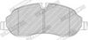 Sada brzdových destiček, kotoučová brzda FVR4661