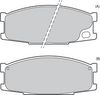 комплект спирачно феродо, дискови спирачки