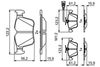 Bosch Brake Pad Set 0 986 494 835 (0986494835)