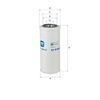 Filtr, pracovní hydraulika 87.018.00