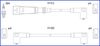 Комплект проводов зажигания HITACHI 134715