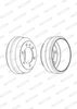 Ferodo Brake Drum FDR329009