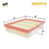 Воздушный фильтр WIX FILTERS WA9978
